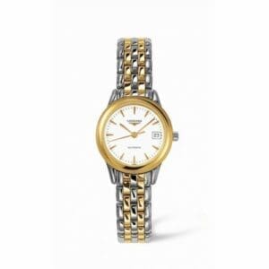 Longines Flagship 26 Automatic Two Tone White L4.274.3.22.7