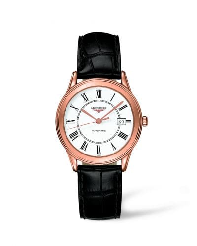 Longines Flagship 35.6 Automatic Pink Gold L4.774.8.21.2