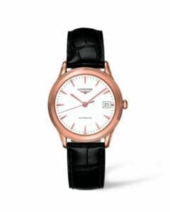 Longines Flagship 35.6 Automatic Pink Gold L4.774.8.22.2