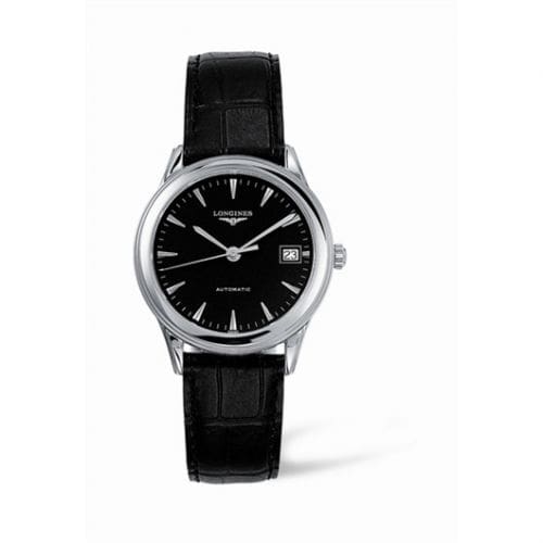 Longines Flagship 35.6 Automatic Stainless Steel Black L4.774.4.52.2