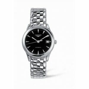 Longines Flagship 35.6 Automatic Stainless Steel Black L4.774.4.52.6