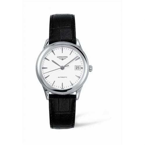 Longines Flagship 35.6 Automatic Stainless Steel White L4.774.4.12.2