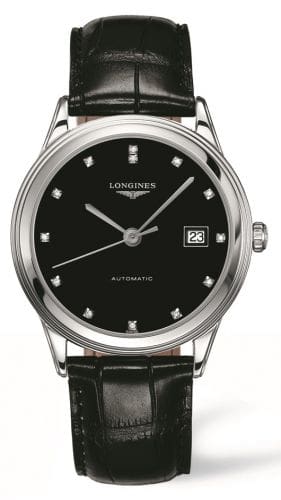 Longines Flagship 38.5 Black Diamond L4.874.4.57.2