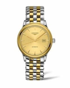 Longines Flagship 40 Stainless Steel - Yellow Gold / Gilt / Bracelet L4.984.3.32.7