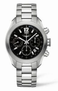Longines GrandeVitesse Chronograph Black Bracelet L3.635.4.56.6