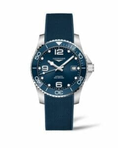 Longines HydroConquest 39 Automatic Stainless Steel / Blue / Rubber L3.780.4.96.9