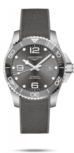 Longines HydroConquest 43 Automatic Stainless Steel / Ceramic / Grey / Rubber L3.782.4.76.9