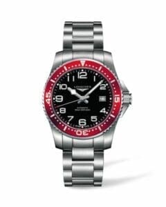 Longines Hydroconquest Automatic 39 Red L3.694.4.59.6
