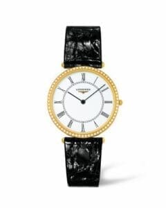 Longines La Grande Classique 33 Quartz Gold Diamond L4.691.7.11.0