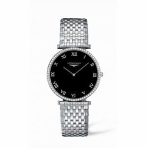 Longines La Grande Classique 37 Quartz Diamond Bezel L4.770.0.51.6