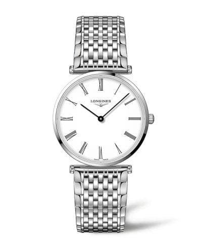 Longines La Grande Classique 38 Stainless Steel / White - Roman / Bracelet L4.866.4.11.6