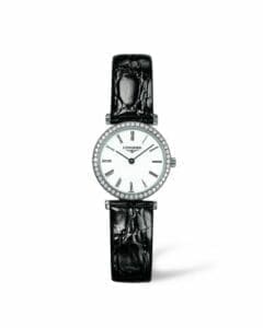 Longines La Grande Classique Quartz 24 Diamond Bezel L4.241.0.11.2
