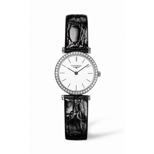 Longines La Grande Classique Quartz 24 Diamond Bezel L4.241.0.12.2