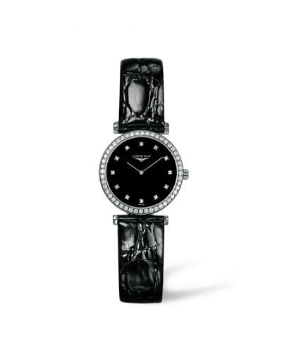 Longines La Grande Classique Quartz 24 Diamond Bezel L4.241.0.58.2