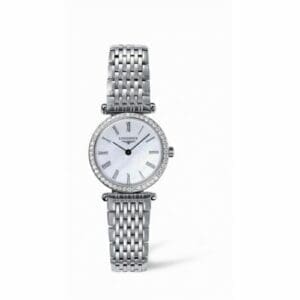 Longines La Grande Classique Quartz 24 Diamond Bezel L4.241.0.85.6