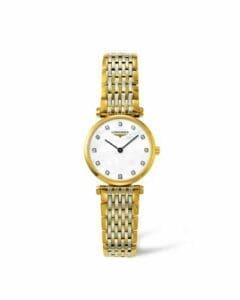 Longines La Grande Classique Quartz 24 Two Tone Yellow MOP L4.209.2.87.7