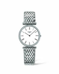Longines La Grande Classique Quartz 29 Diamond Bezel L4.513.0.11.6