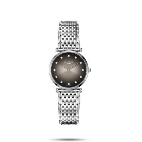 Longines La Grande Classique Quartz 29 Stainless Steel / Grey / Bracelet L4.512.4.77.6