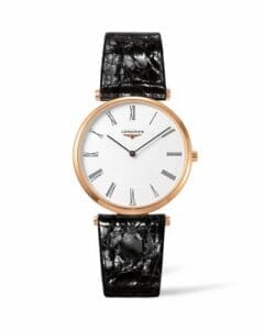 Longines La Grandes Classique Quartz 36 PVD Rose / White Roman / Strap L4.755.1.91.2
