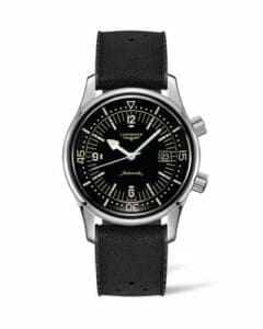 Longines Legend Diver Date Stainless Steel / Black / Rubber L3.774.4.50.9