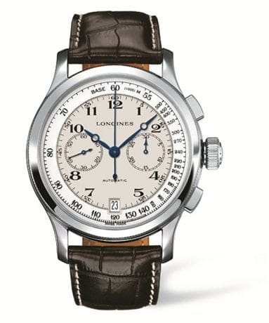Longines Lindbergh's Atlantic Voyage Watch Arabic L2.730.4.18.0
