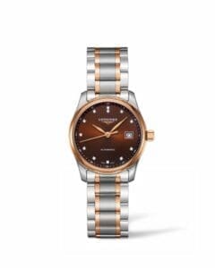 Longines Master Collection 29 Two Tone Rose / Brown L2.257.5.67.7