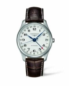 Longines Master Collection 42 24h Stainless Steel / Silver-Arabic / Alligator L2.718.4.70.3
