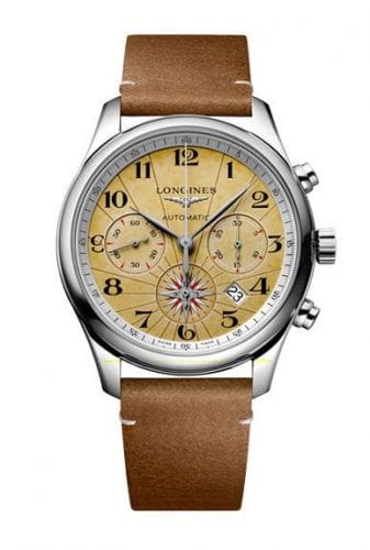 Longines Master Collection 42 Chronograph Comemorativa 500 Anos Circunavegação L2.759.4.69.2