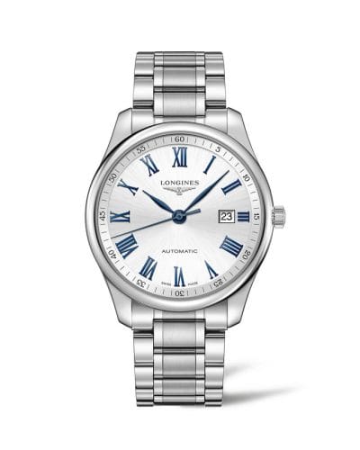 Longines Master Collection 42 Date Stainless Steel / Silver - Roman / Bracelet L2.893.4.79.6
