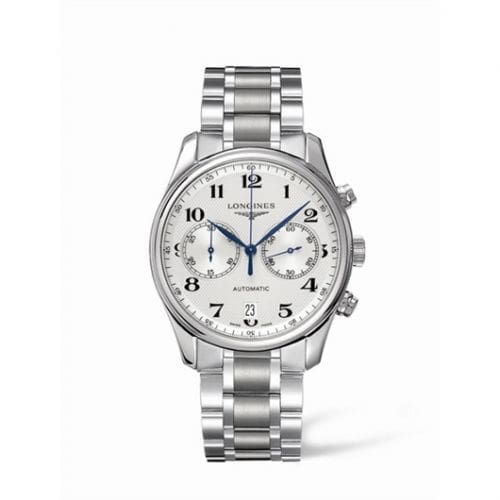 Longines Master Collection Chronograph 40 Stainless Steel / Silver / Bracelet L2.629.4.78.6