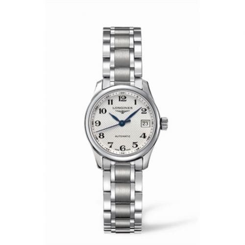 Longines Master Collection Date 25.5 Stainless Steel / Silver / Bracelet L2.128.4.78.6