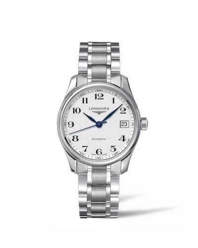 Longines Master Collection Date 34 Stainless Steel / Silver / Bracelet L2.357.4.78.6