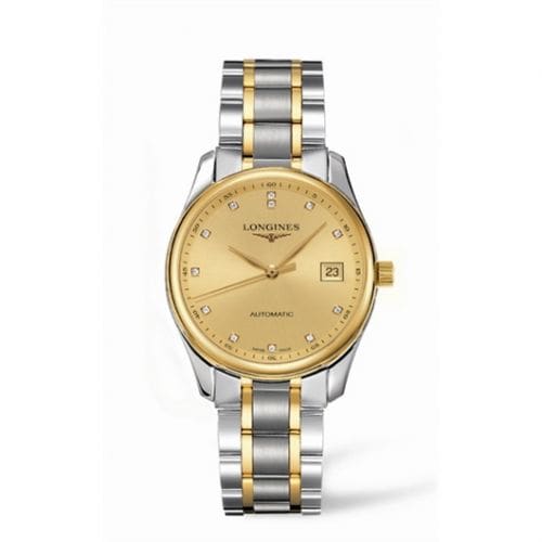 Longines Master Collection Date 36 Two Tone Diamond L2.518.5.37.7