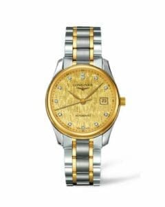 Longines Master Collection Date 36 Two Tone Linen L2.518.5.38.7
