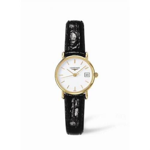 Longines Presence 23.5 Quartz Gold Stick L7.490.6.12.2