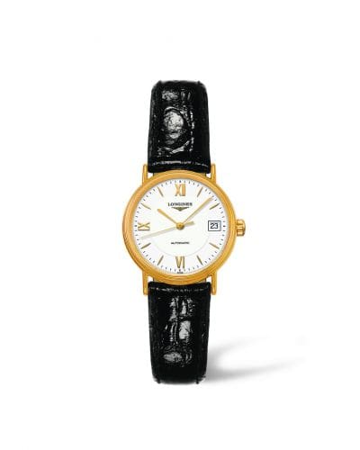 Longines Presence 25.5 Automatic PVD Gold / White - Mixed L4.321.2.15.2