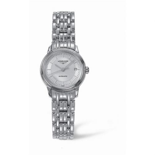 Longines Presence 25.5 Automatic Stainless Steel Silver Bracelet L4.221.4.78.6