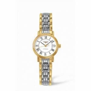 Longines Presence 25.5 Automatic Yellow Roman Bracelet Two Tone L4.221.2.11.7