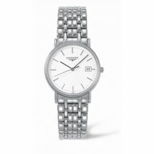 Longines Presence 33 Quartz Stainless Steel Bracelet L4.720.4.12.6