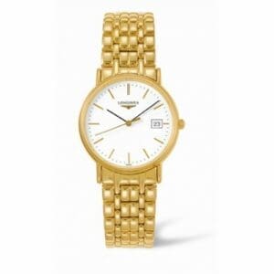 Longines Presence 33 Quartz Yellow L4.720.2.12.8