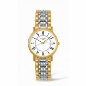 Longines Presence 33 Quartz Yellow Roman Bracelet L4.720.2.11.7