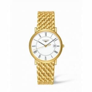 Longines Presence 34 Quartz Gold L4.777.6.11.6