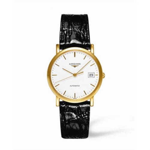 Longines Presence 34.5 Automatic Gold L4.778.6.12.2
