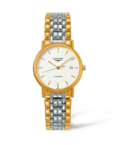Longines Presence 34.5 Automatic Yellow L4.821.2.18.7