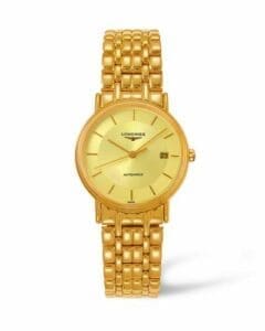 Longines Presence 34.5 Automatic Yellow L4.821.2.42.8