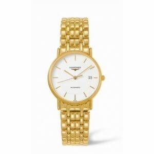 Longines Presence 34.5 Automatic Yellow Stick Bracelet L4.721.2.18.8