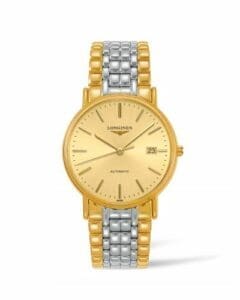 Longines Presence 38.5 Automatic PVD Gold / Champagne / Bracelet L4.921.2.32.7