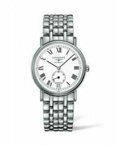 Longines Presence 38.5 Automatic Small Seconds L4.805.4.11.6
