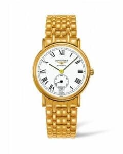 Longines Presence 38.5 Automatic Small Seconds Yellow L4.805.2.11.8