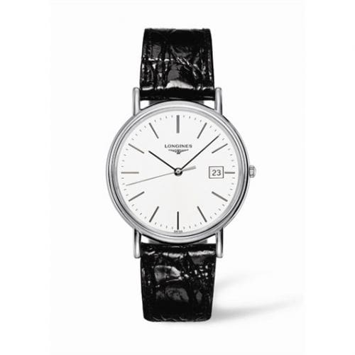 Longines Presence 38.5 Quartz Stainless Steel / White L4.790.4.12.2